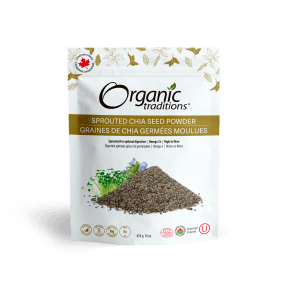 Organic Traditions Sprouted Chia 454g - Budelas
