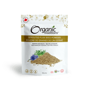 Organic Traditions Sprouted Flax 454g - Budelas