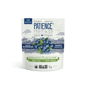 Patience Fruit & Co. Whole&Soft Wild Dried Blueberry - 8 x 85g - Budelas