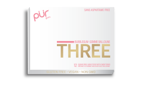 PUR Gum PUR THREE Bubblegum - 10x12pc - Budelas