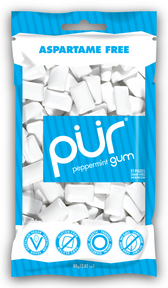 PUR Gum Peppermint - 12x55pc - Budelas
