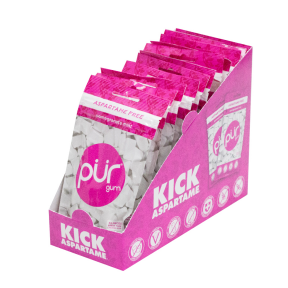 PUR Gum Pomegranate Mint - 12x55pc - Budelas