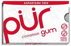 PUR Gum Cinnamon Gum - 12x9pc - Budelas