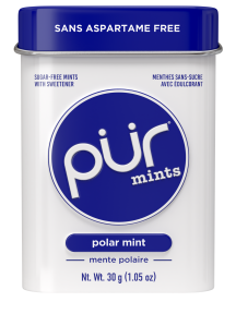 PUR Gum Mints - Polar Mint Tin - 12x30pc - Budelas