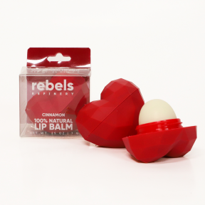 Red Heart Lip Balm Cinnamon - Budelas