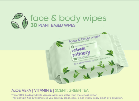 Face and Body Wipes - 30ct - Budelas