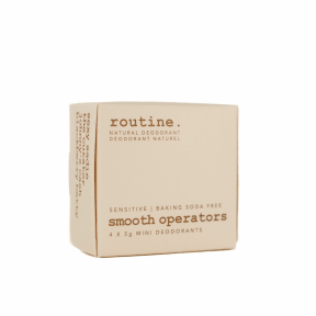 Routine Natural Beauty Smooth Operators Minis Kit 4pk - Budelas
