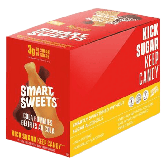 SmartSweets Cola Gummies - 12 x 50g - Budelas