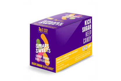 SmartSweets Gummy Worms - 12 x 50g - Budelas