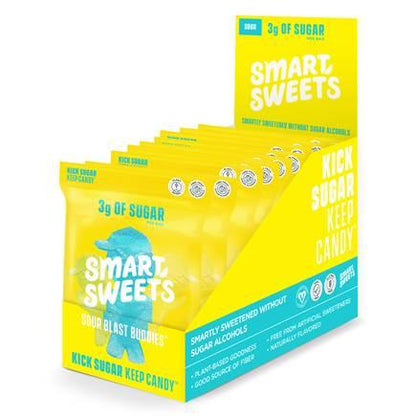 SmartSweets Sour Blast Buddies - 12 x 50g - Budelas