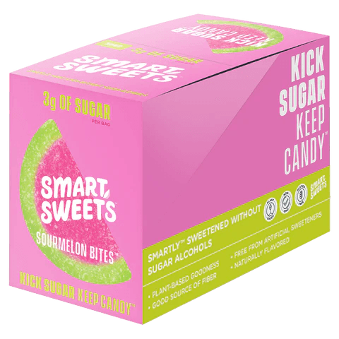 SmartSweets Sourmelon Bites - 12 x 50g - Budelas
