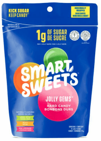 SmartSweets Jolly Gems - 12 x 70g - Budelas