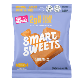 SmartSweets Caramels - 14 x 45g - Budelas