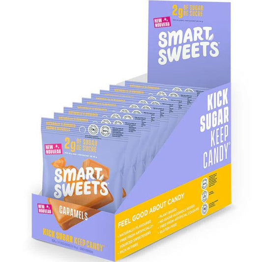 SmartSweets Caramels - 14 x 45g - Budelas