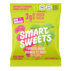 SmartSweets Tropical Sours - 14 x 50g - Budelas