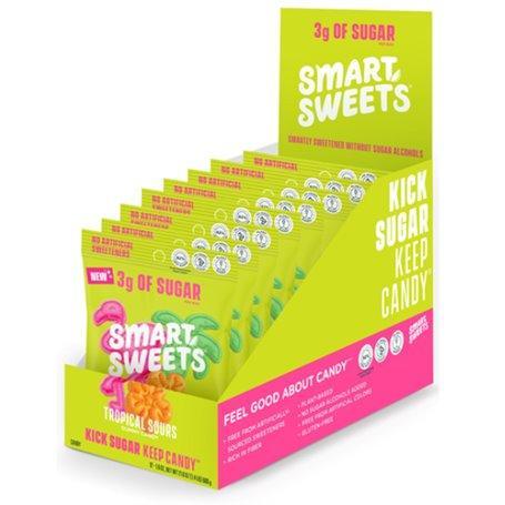 SmartSweets Tropical Sours - 14 x 50g - Budelas