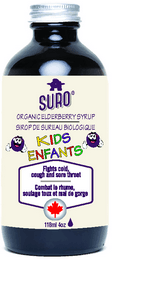 SURO Organic Elderberry Syrup for Kids 118ml - Budelas