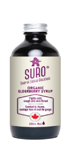 SURO Organic Elderberry Syrup 236ml - Budelas