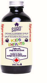 SURO Organic Elderberry Syrup for Kids 236ml - Budelas