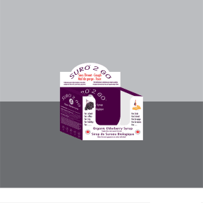 SURO Display Organic Syrup Sachet 30 x 10ml - Budelas