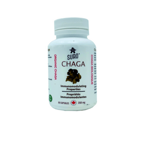 SURO Organic Canadian Chaga Capsules 60vcap - Budelas